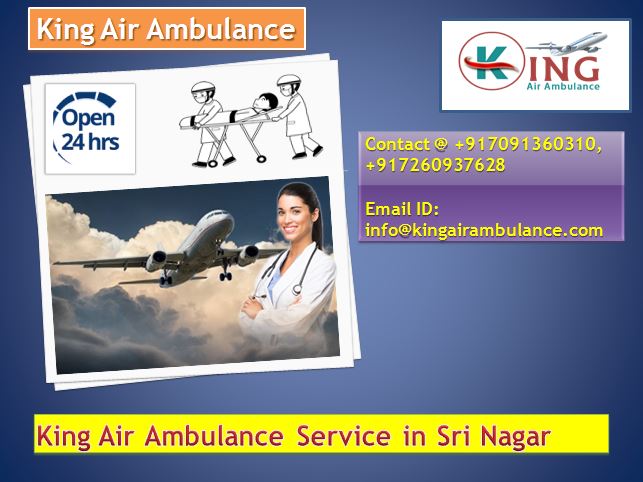 Air Ambulance Service in Sri Nagar